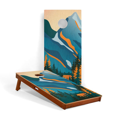 2ft x 4ft Graphic Wood Classic Cornhole Set | National Parks Inspired Collection