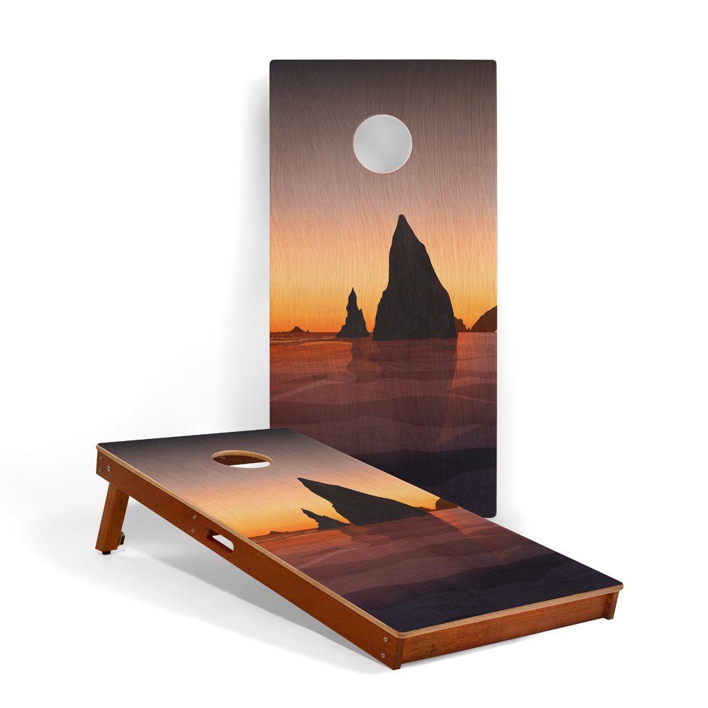 2ft x 4ft Graphic Wood Classic Cornhole Set | National Parks Inspired Collection