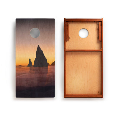 2ft x 4ft Graphic Wood Classic Cornhole Set | National Parks Inspired Collection