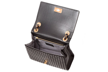 W Chain Shoulder Bag - Studs