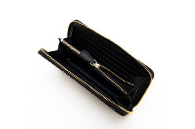 Zipped Long wallet - Seven Treasures