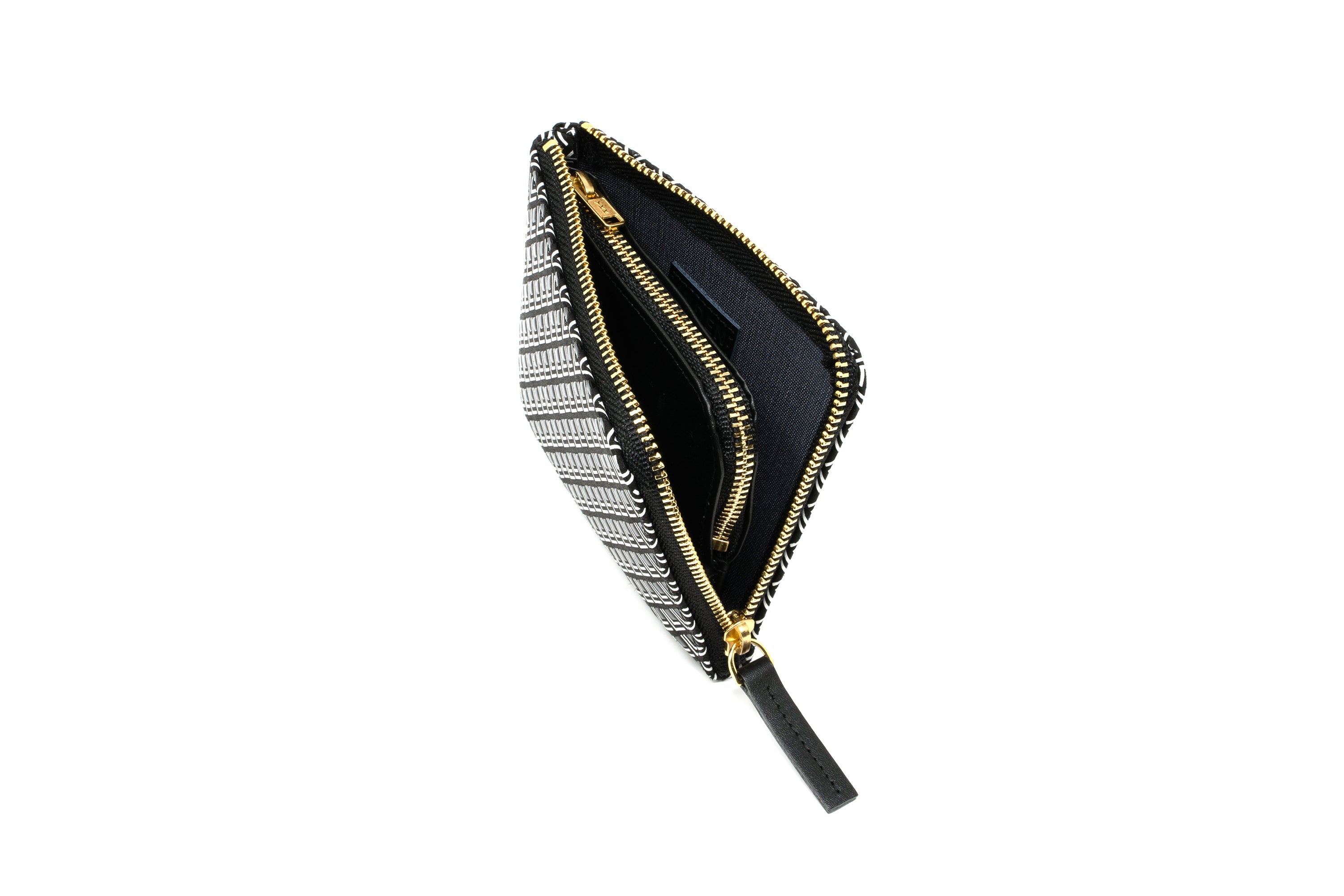 Zipped Coin Purse (Large)  -  White Frame