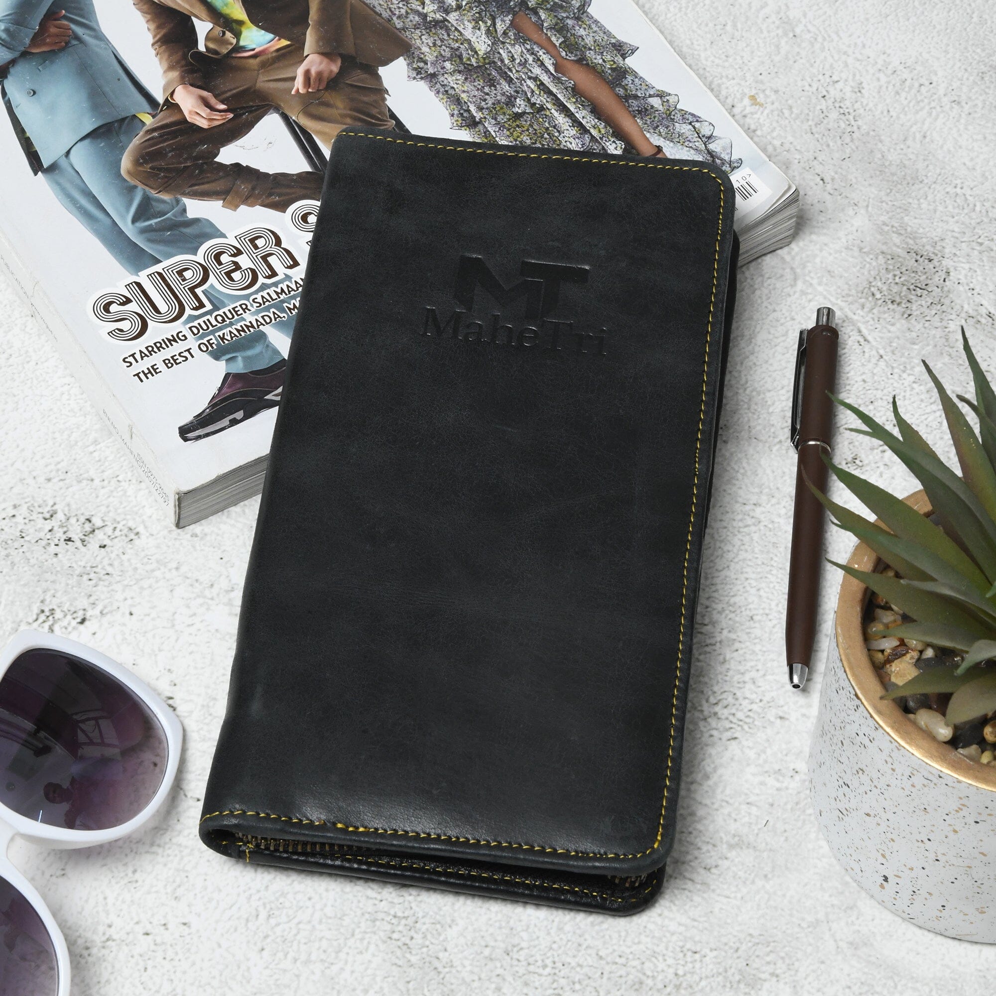 Multi Purpose Leather Passport Holder