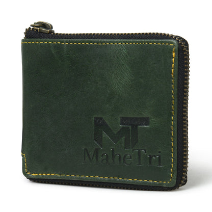 Adams Bi-Fold Wallet- Green