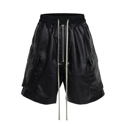 NOIR SHINE CARGO SHORTS