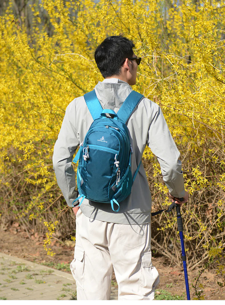 20L Water-Resistant Outdoor Hiking Backpack