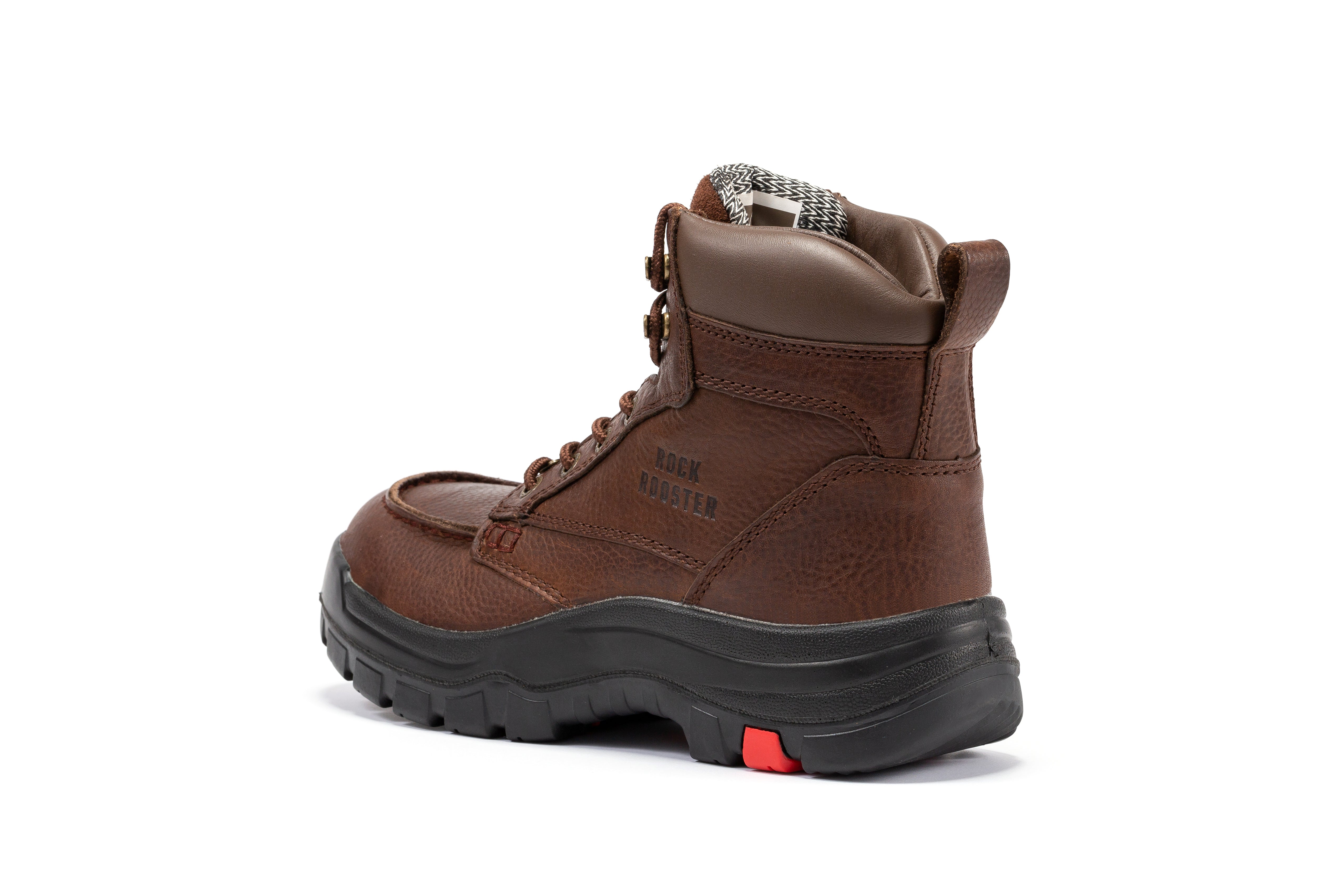 Zumbro 6 inch Wide Steel Toe, Waterproof Work Boots, Rubber Outsole, EH Protection, ASTM 2413, Work Boots AK372