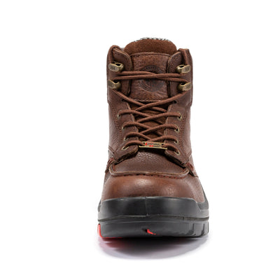 Zumbro 6 inch Wide Steel Toe, Waterproof Work Boots, Rubber Outsole, EH Protection, ASTM 2413, Work Boots AK372