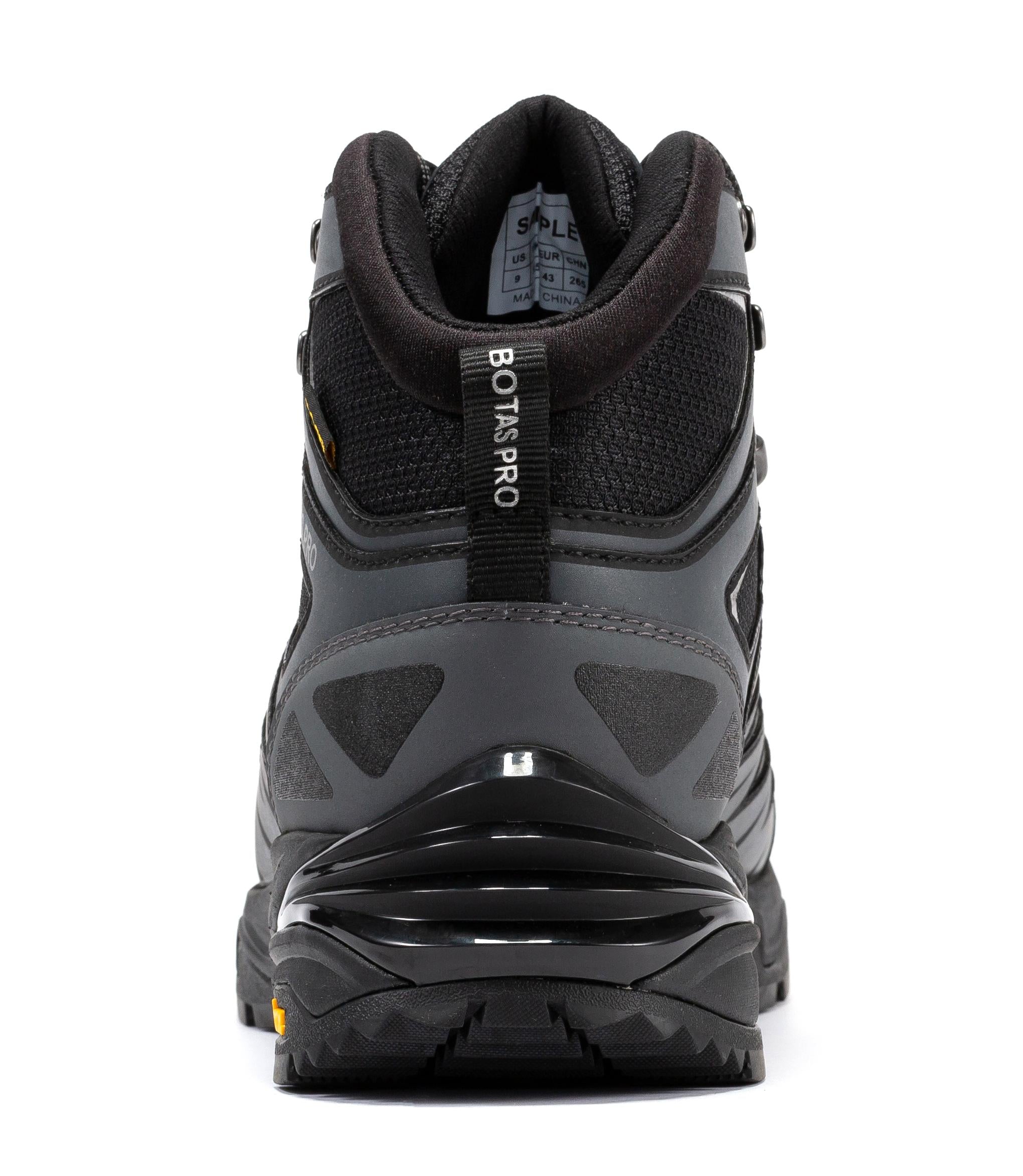 Botas Pro Metallic 6 Inch Waterproof Hiking Boots with VIBRAM® Traction Lug Outsole  BP22110