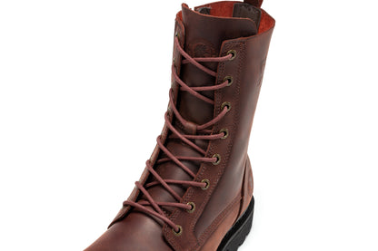 Mantua Men's 8 inch Zip-sided Soft Toe Lug Sole Work Boots SAP130