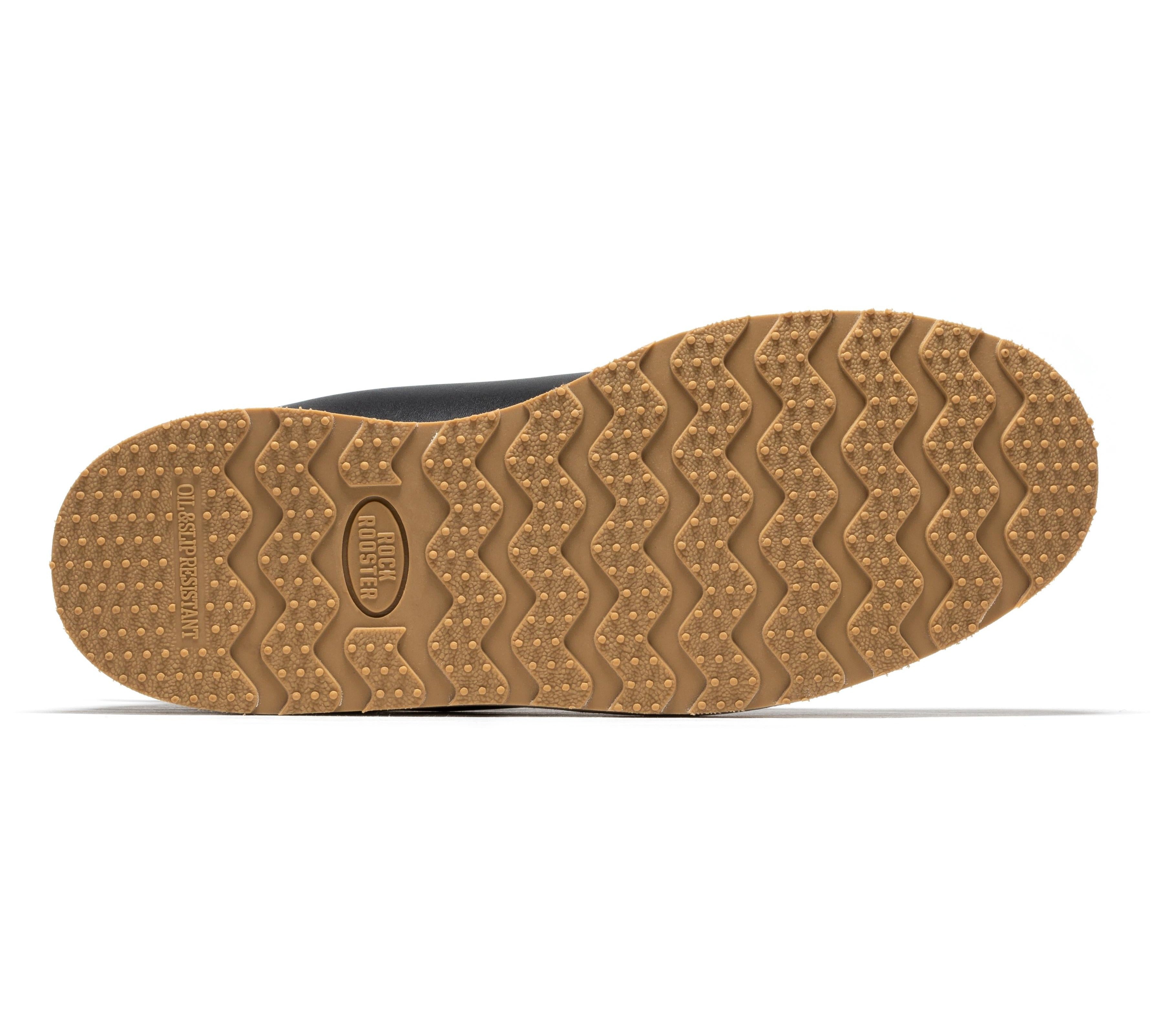 Trinidad Men's 6 inch Black Steel Toe Wedge Work Boots SAP2301