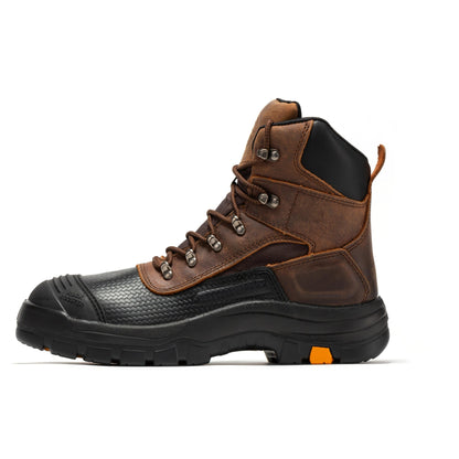 Sedona 6 Inch Waterproof Steel Toe Leather Work Boots AK216