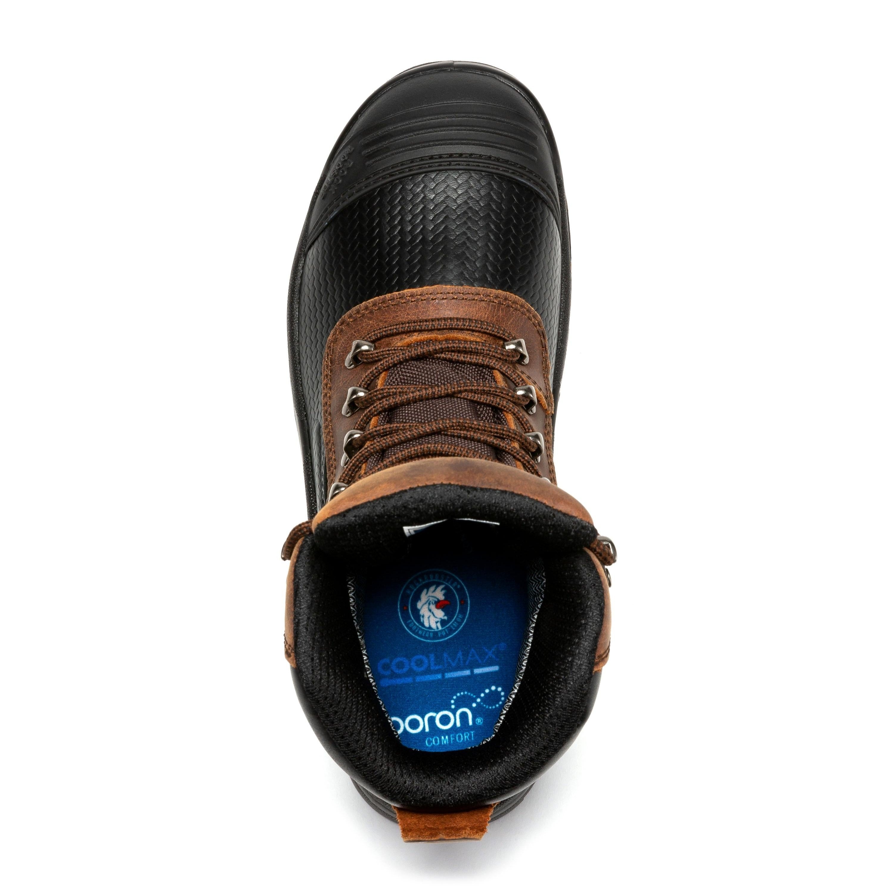 Sedona 6 Inch Waterproof Steel Toe Leather Work Boots AK216