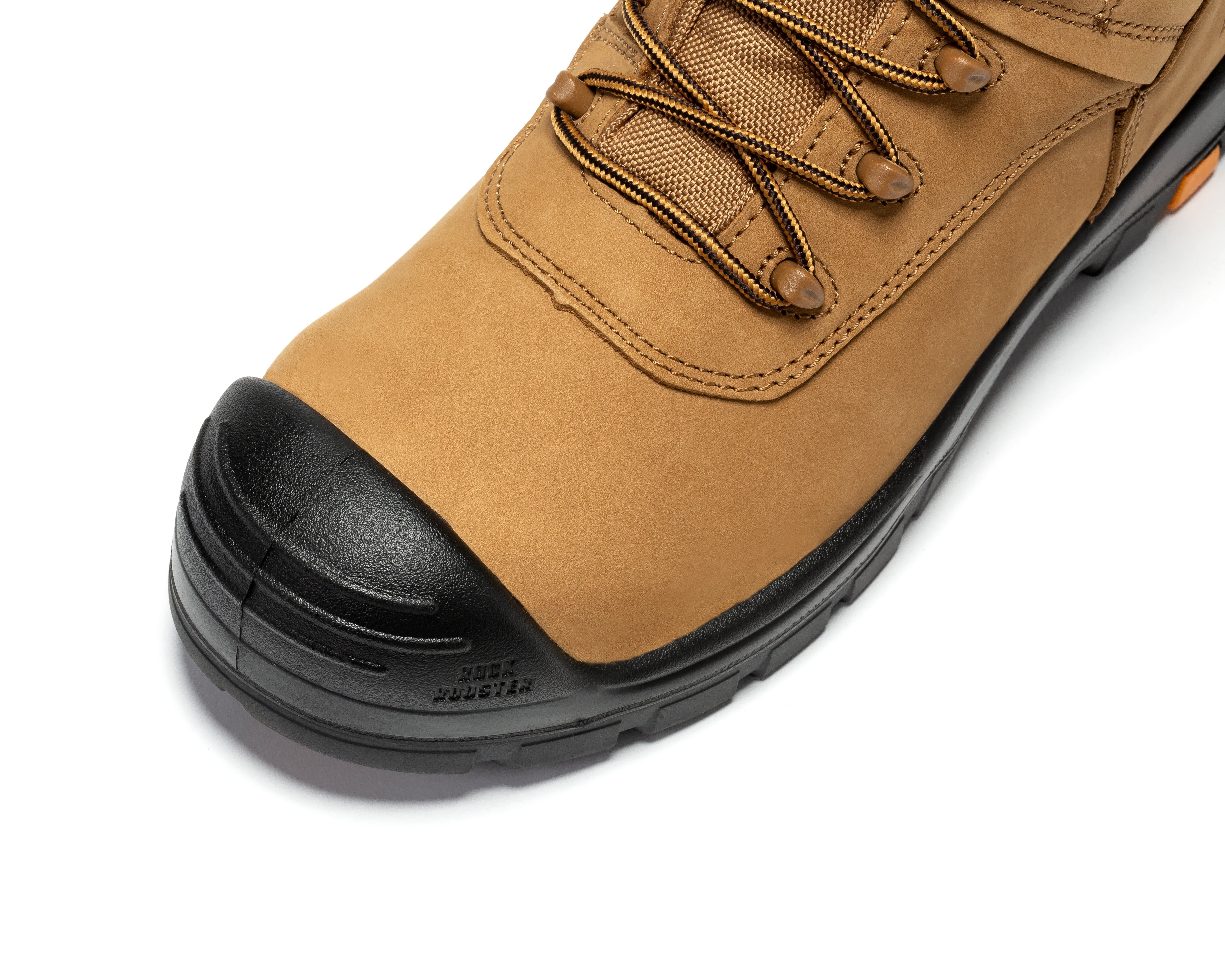 Beaufort Men's Brown 8 inch Waterproof Composite Toe Work Boots AK831