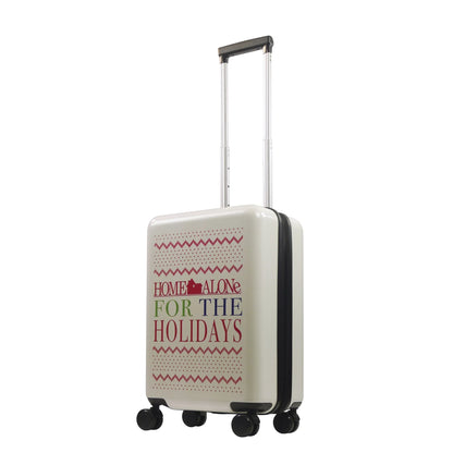 Home Alone 22.5" White Carry-On Suitcase Luggage