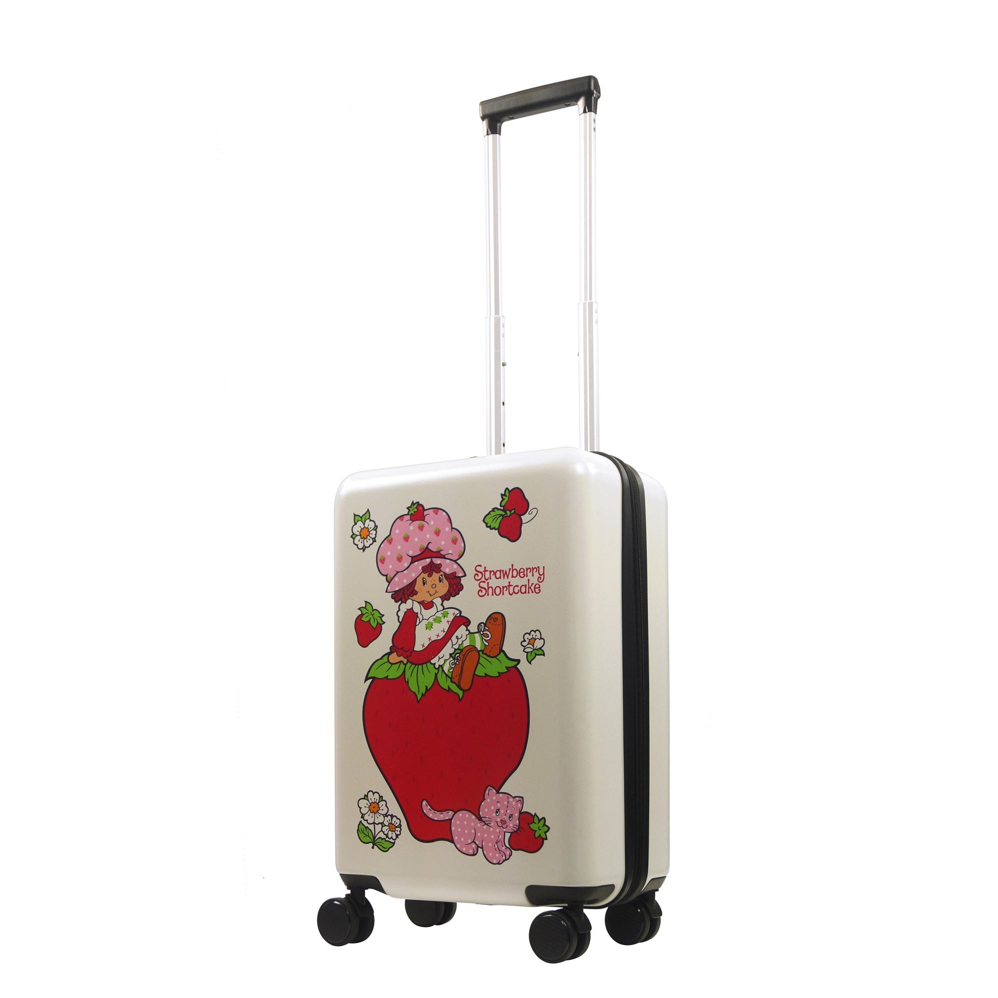 Strawberry Shortcake Ful 22.5" White Carry-On Luggage