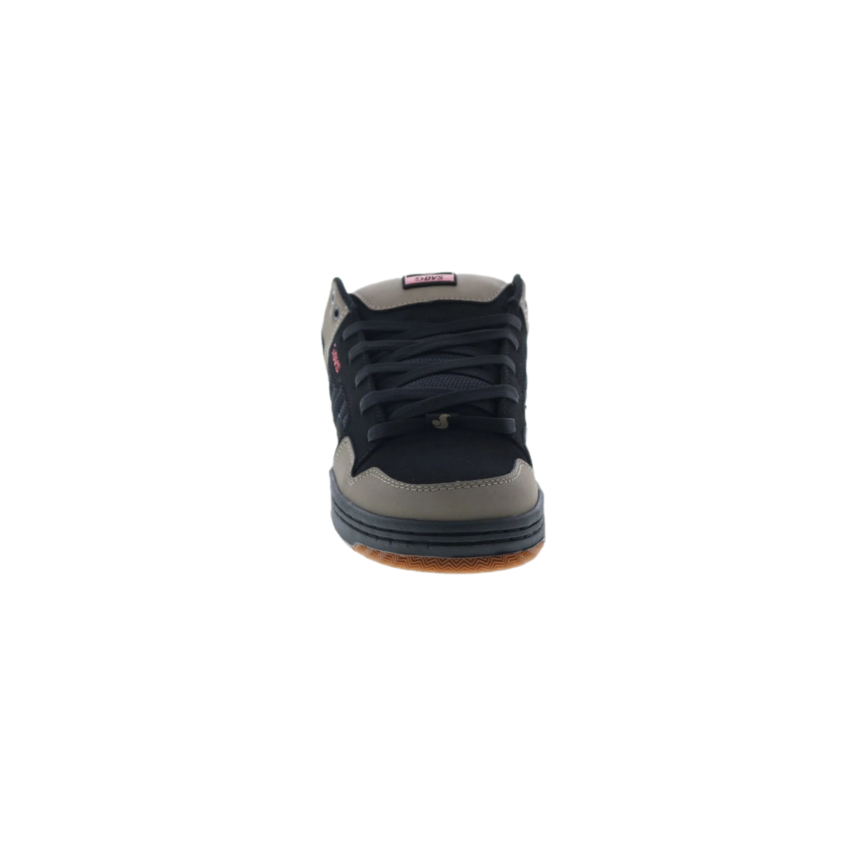DVS F0000278034 ENDURO 125 + LUTZKA Men's (Medium) Brindle/Black/Red Leather & Mesh Skate Shoes
