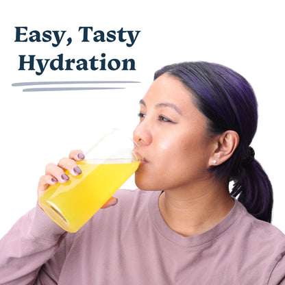 Orange Electrolyte Tablets for Daily Hydration (8 Tubes, 80 Servings)