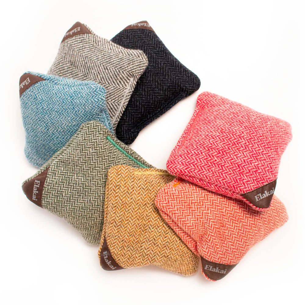 4-in Travel Herringbone Cornhole Bags | Premium All-Weather Collection