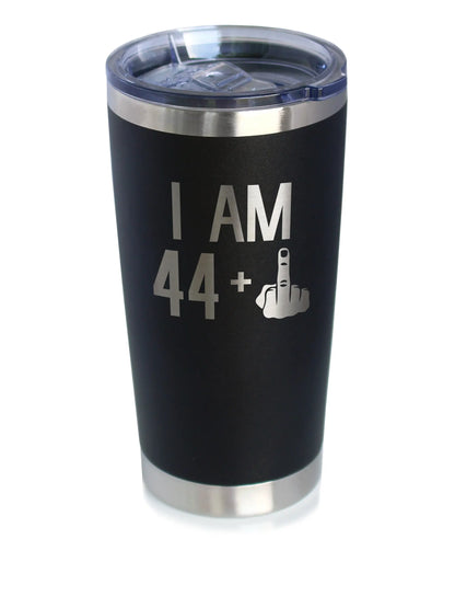 44 + 1 Middle Finger - 20 oz Coffee Tumbler