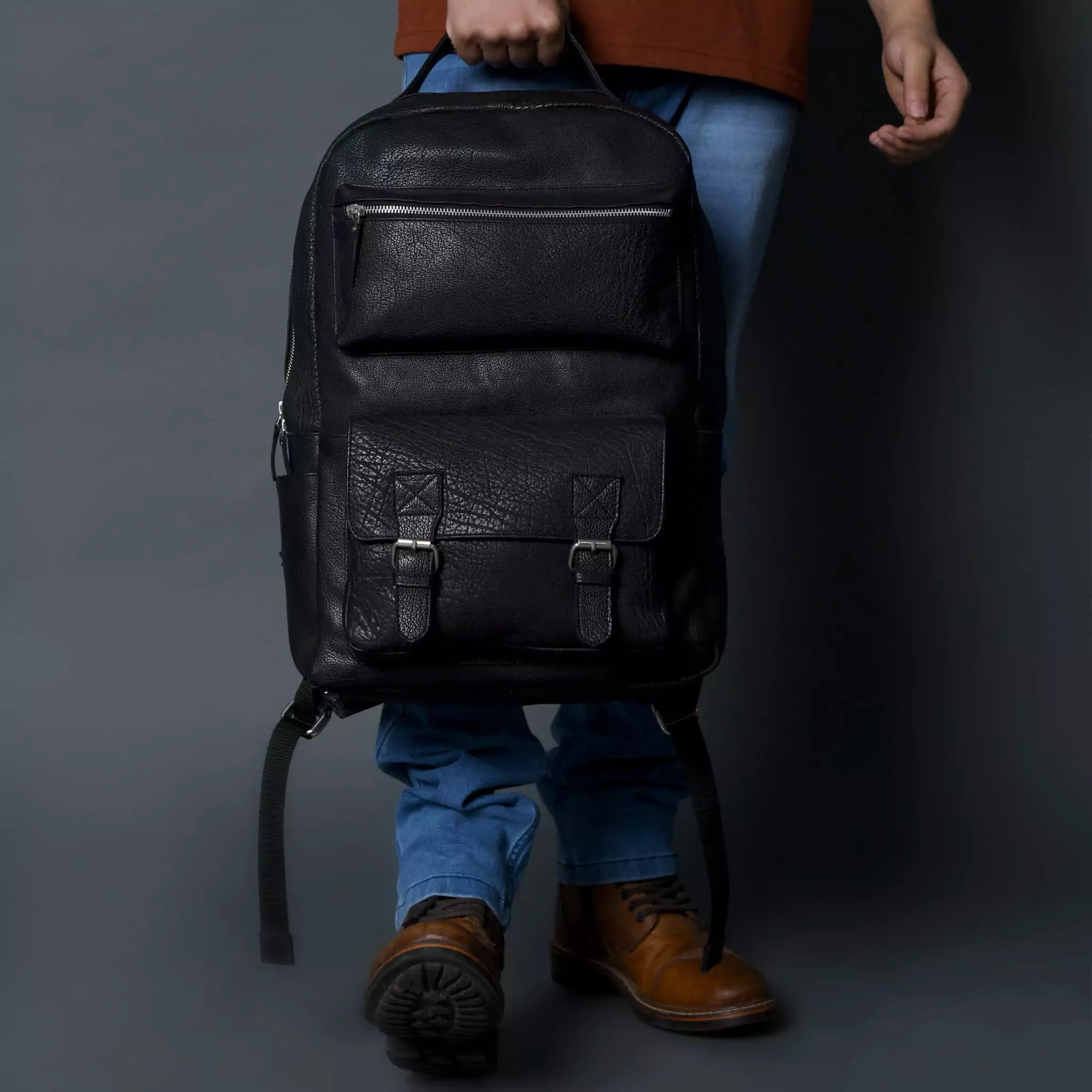 NoirTrek Leather Backpack 2.0