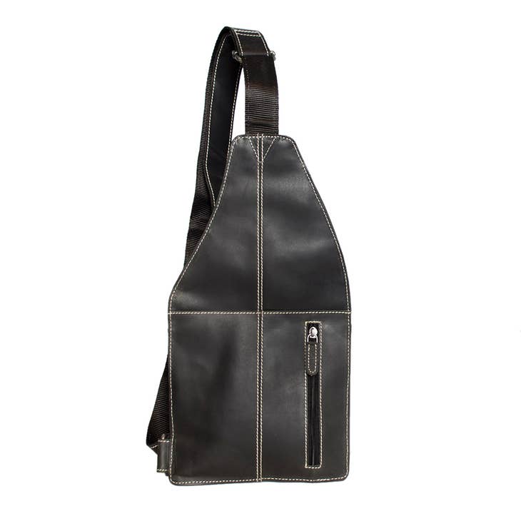 Mary Buffalo Leather Crossbody Shoulder Bag