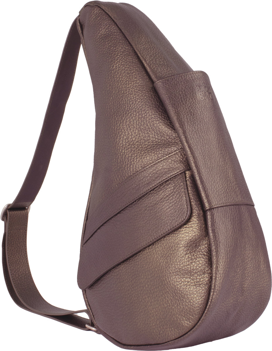 AmeriBag Healthy Back Bag tote Leather Small (Metallic Bronze)