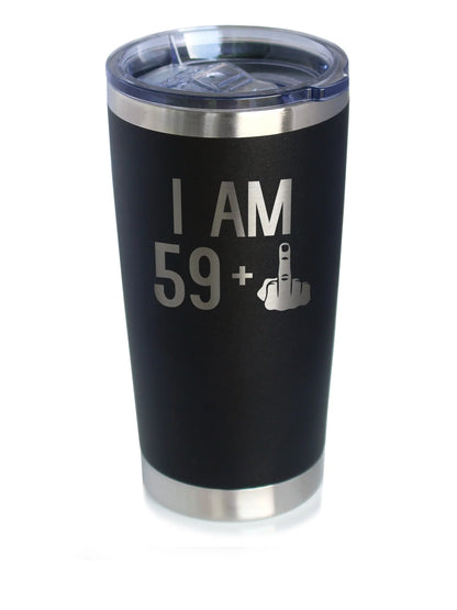 59 + 1 Middle Finger - 20 oz Coffee Tumbler