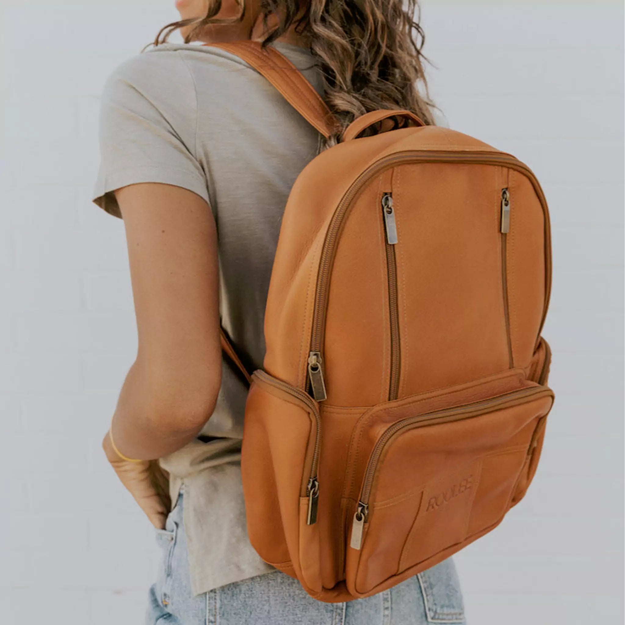 ROOLEE Cristana Leather Backpack