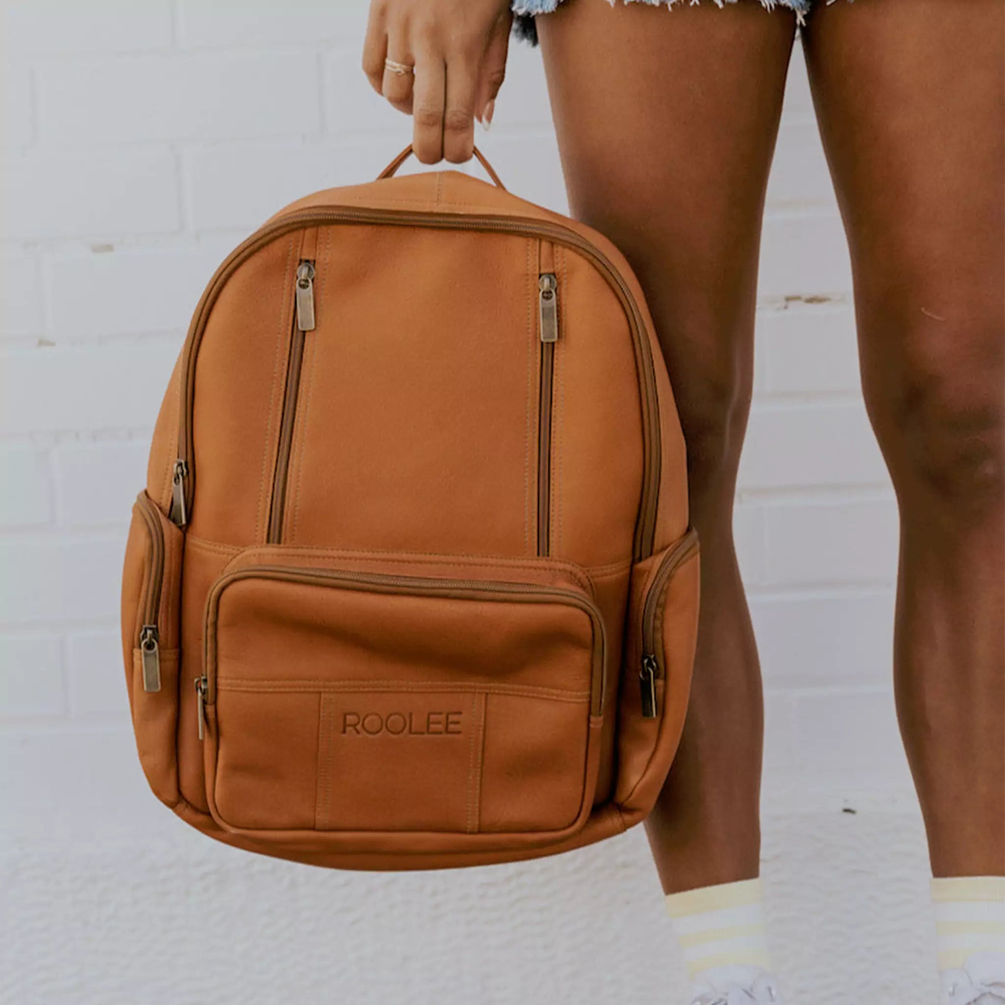 ROOLEE Cristana Leather Backpack