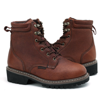 84314 Men's 6" Soft Toe Slip Resistant Durable Breathable Work Boots