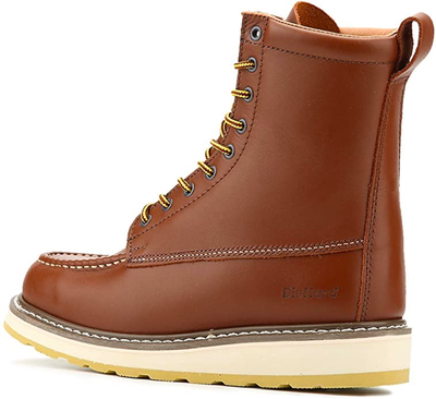 86994 Slip Resistant Durability 8" Leather Work Boots