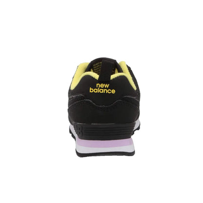 NEW BALANCE ID574FX2 574 BUNGEE LACE INF'S (Wide) Black Synthetic Running Shoes