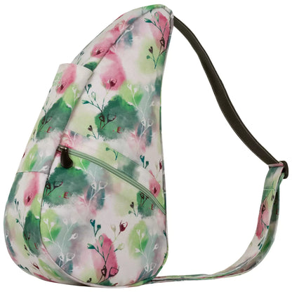 Small Healthy Back Bag Tote Prints and Patterns (Frosty Bouquet)