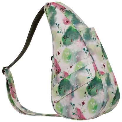 Small Healthy Back Bag Tote Prints and Patterns (Frosty Bouquet)