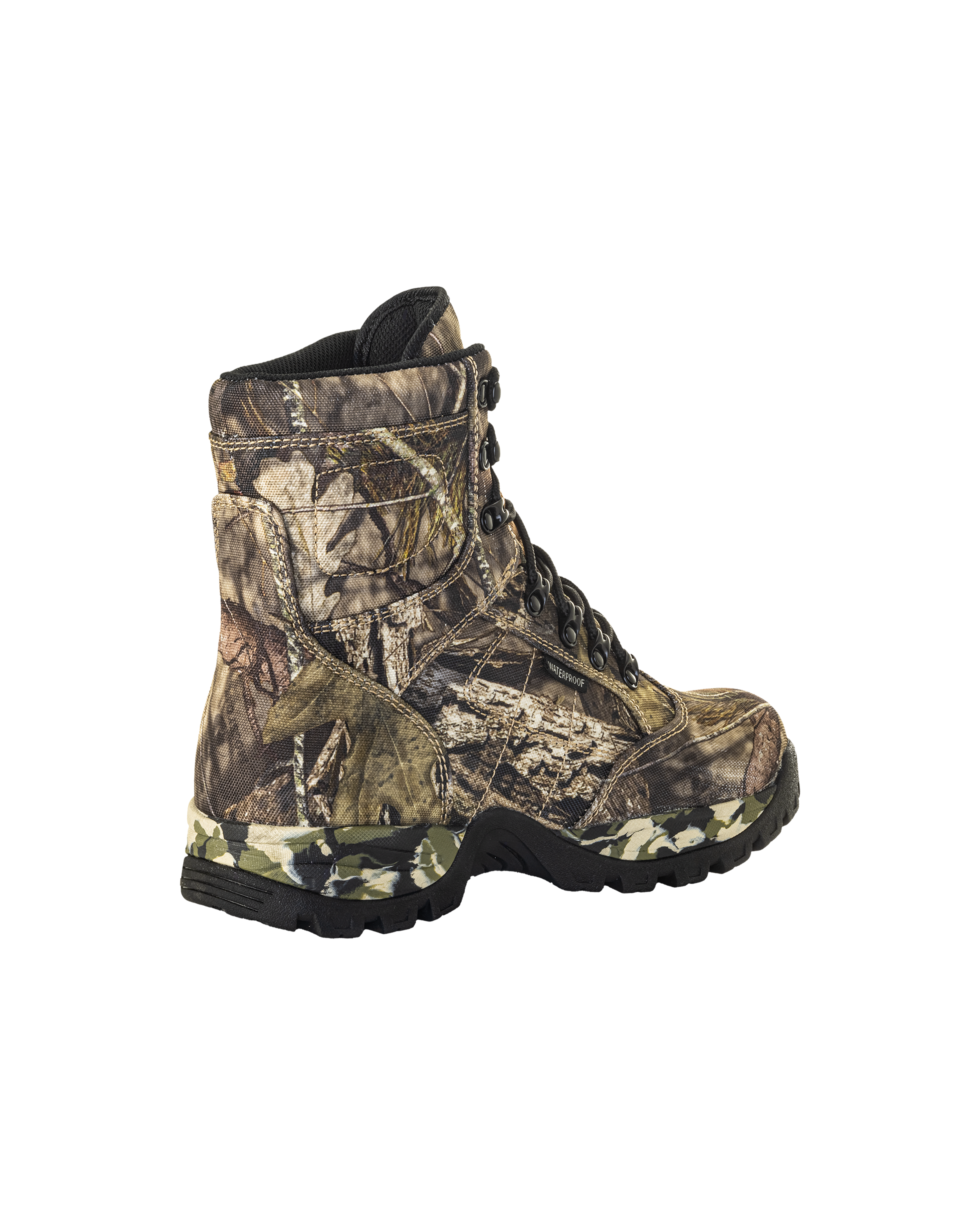 Rugged Camo Nylon 7" Steel Toe Waterproof Tactical Boots [R60600]
