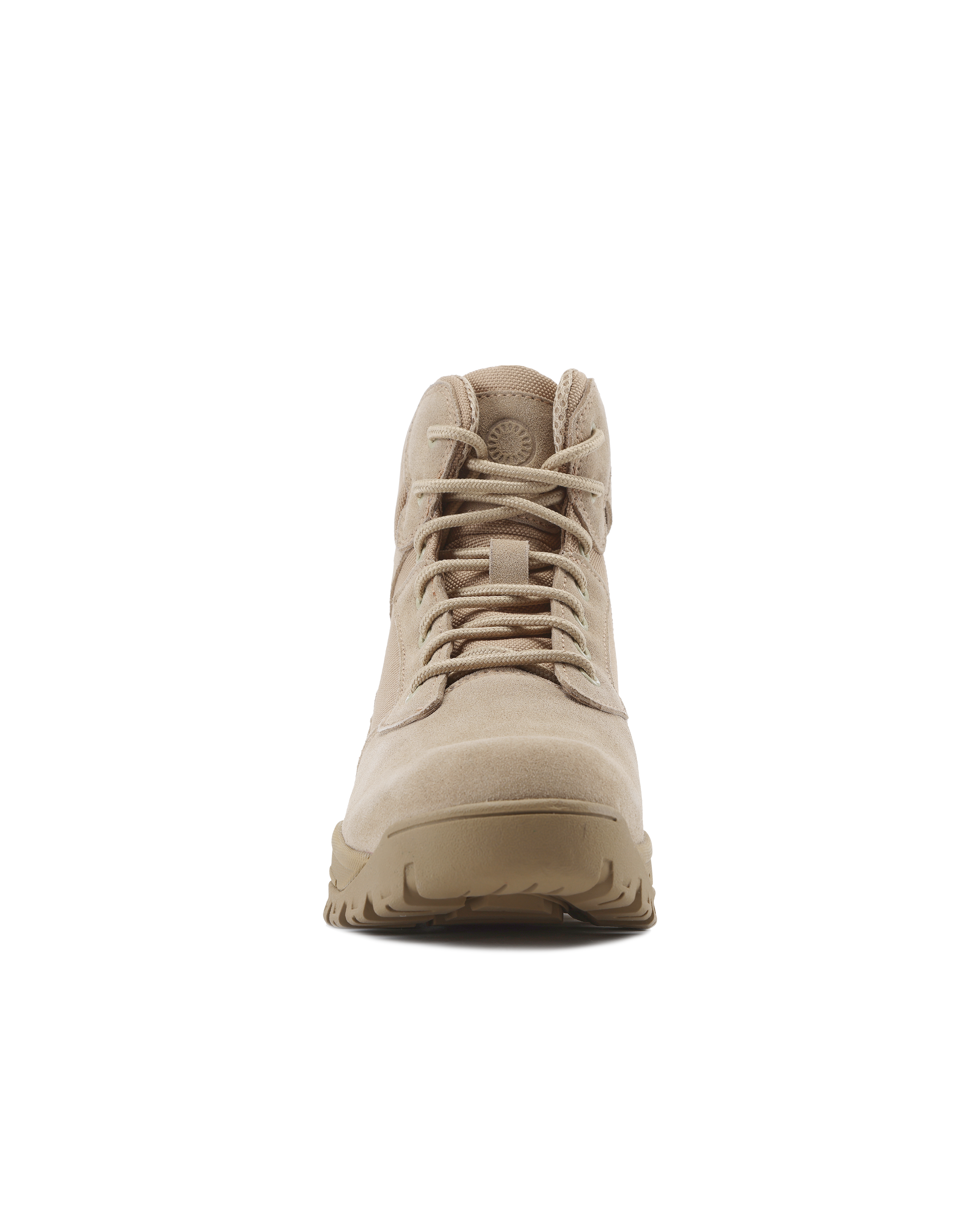 Rugged Sand Suede Mid-Cut 6" Composite Toe Zipped Water Resistant Tactical Boots [R68000]
