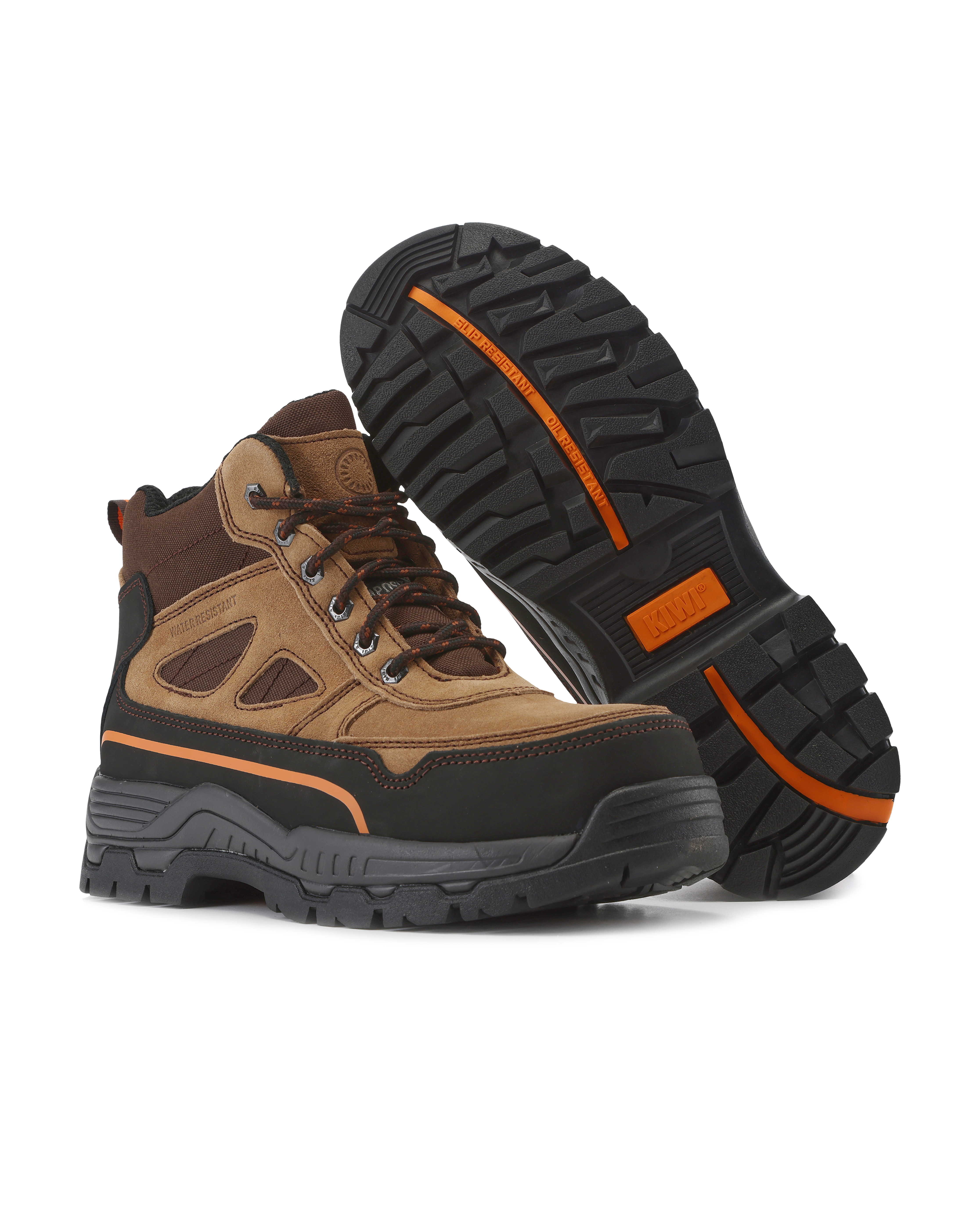 Trail Wheat Suede/Nylon 5" Composite Toe Water Resistant Work Boots [R68300]