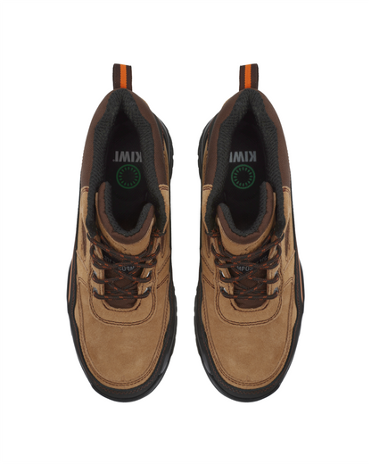 Trail Wheat Suede/Nylon 5" Steel Toe Water Resistant Work Boots [R63200]