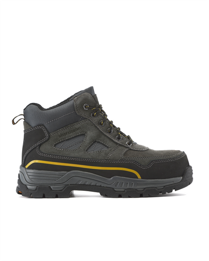 Trail Grey Suede/Nylon 5" Steel Toe Water Resistant Work Boots [R63300]