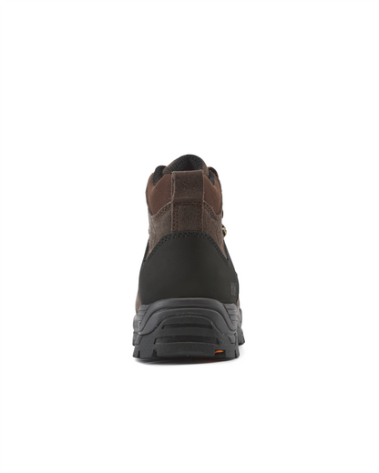 Trek Brown Suede/Nylon 5" Steel Toe Water Resistant Work Boots [R63400]