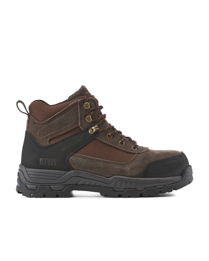 Trek Brown Suede/Nylon 5" Steel Toe Water Resistant Work Boots [R63400]