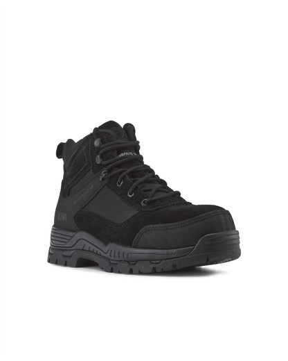 Trek Black Suede/Nylon 5" Composite Toe Water Resistant Work Boots [R68600]