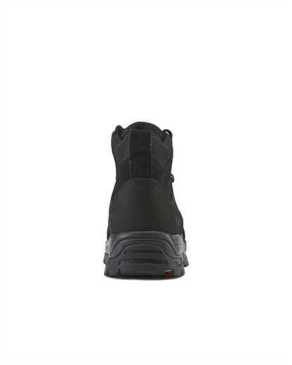 Trek Black Suede/Nylon 5" Steel Toe Water Resistant Work Boots [R63500]