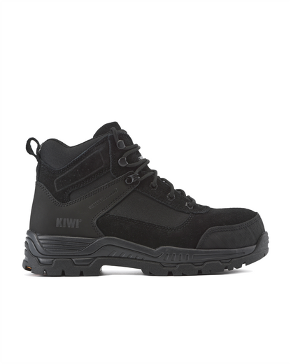 Trek Black Suede/Nylon 5" Composite Toe Water Resistant Work Boots [R68600]
