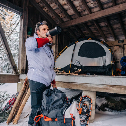 Expedition - Men's Brushed Wool Hoodie Kodiak Fleece