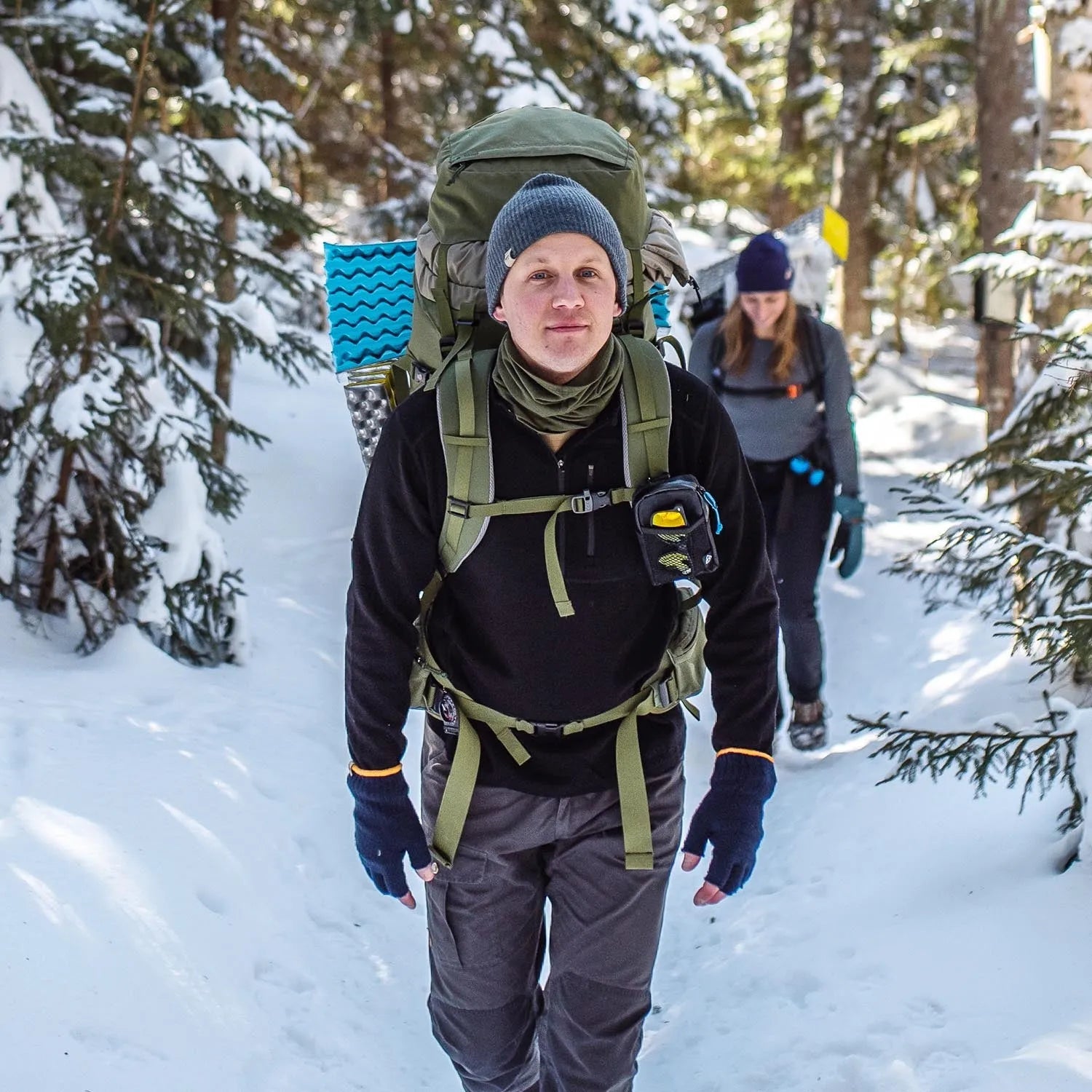 Expedition - Men's Wool 1/4 Zip Wilderness