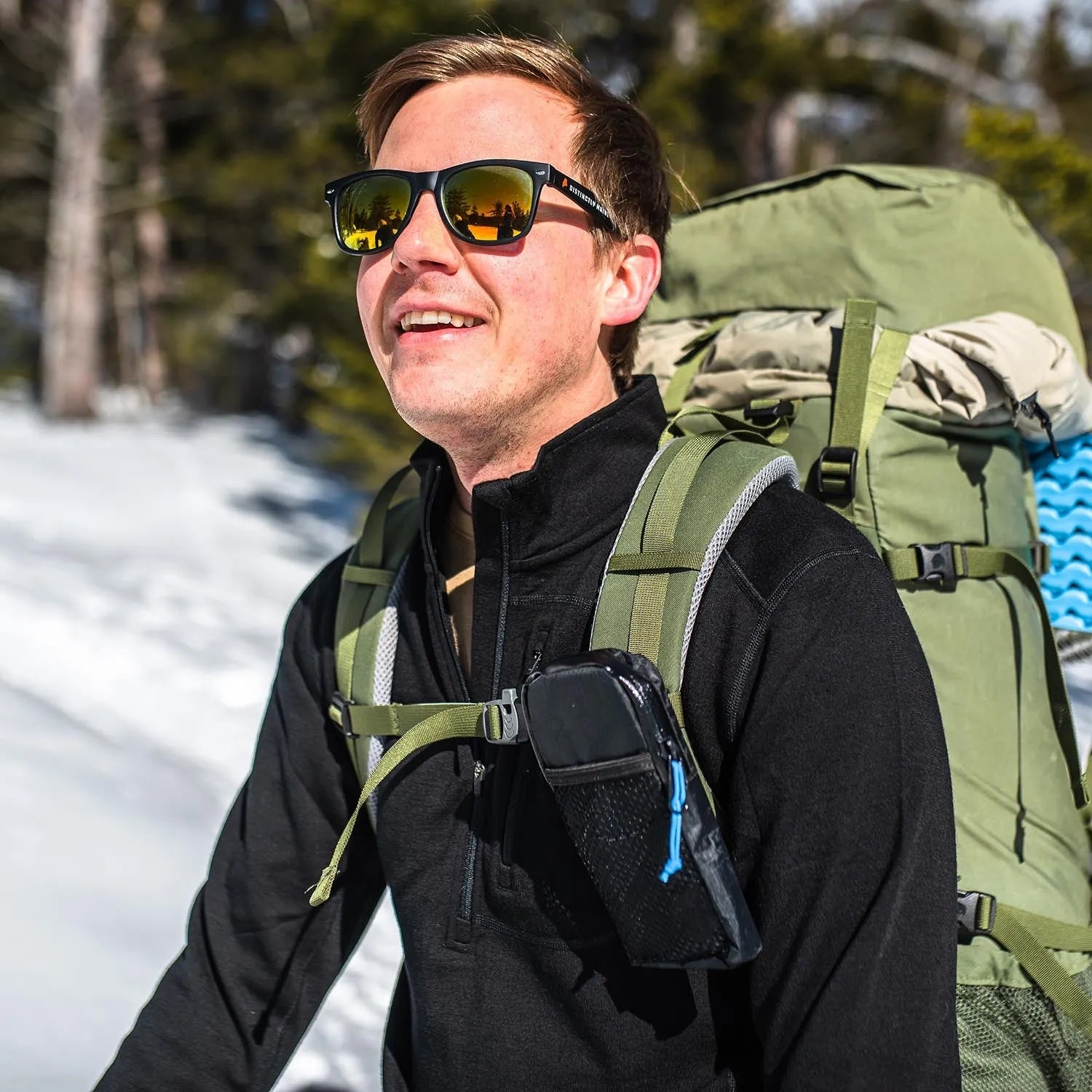 Expedition - Men's Wool 1/4 Zip Wilderness