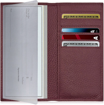 Leather Checkbook Cover