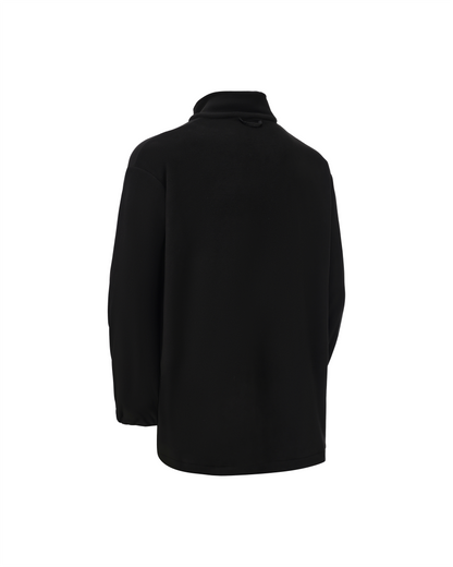 High Visibility 3-in-1 Hooded & Fleece Lined ANSI/ISEA 107-2020 Reflector Contrast Trimmed Water Resistant Black Safety Jacket [R71600]